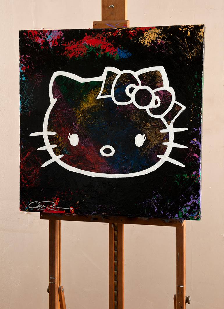 Original Abstract Pop Culture/Celebrity Painting by Guy B Roames