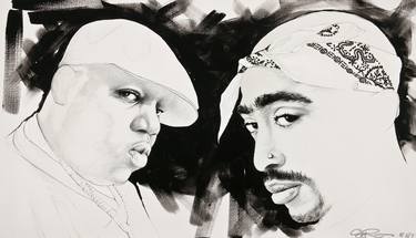 Biggie and Tupac (Embellished Giclee) - Limited Edition 2 of 7 thumb