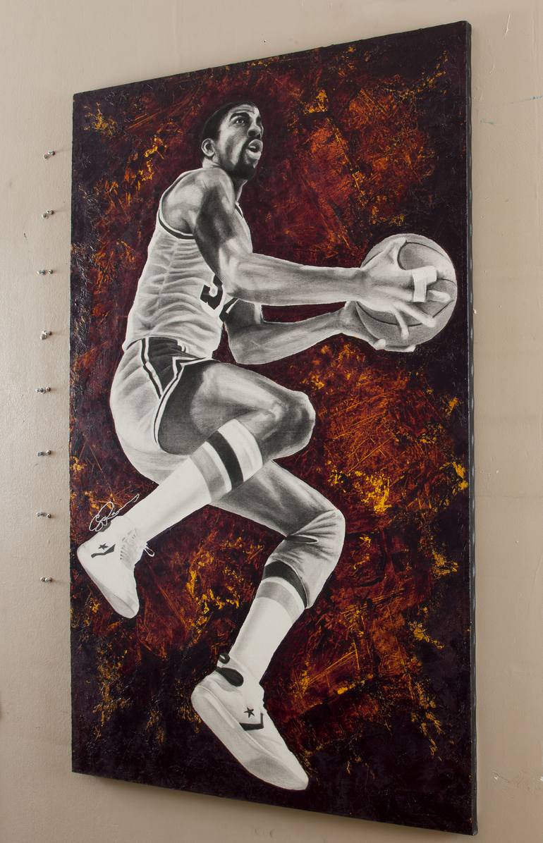 Original Figurative Sports Painting by Guy B Roames