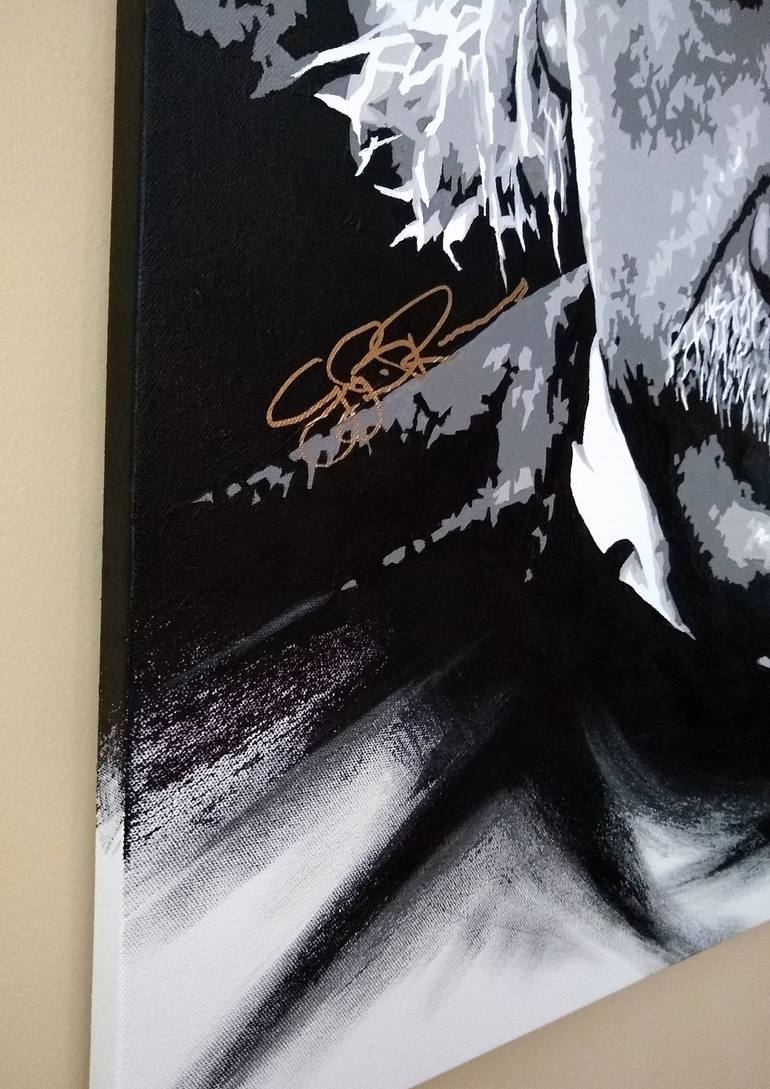 Original Expressionism Pop Culture/Celebrity Painting by Guy B Roames