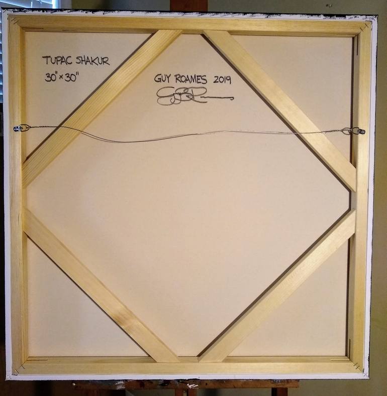 Original Figurative Pop Culture/Celebrity Painting by Guy B Roames