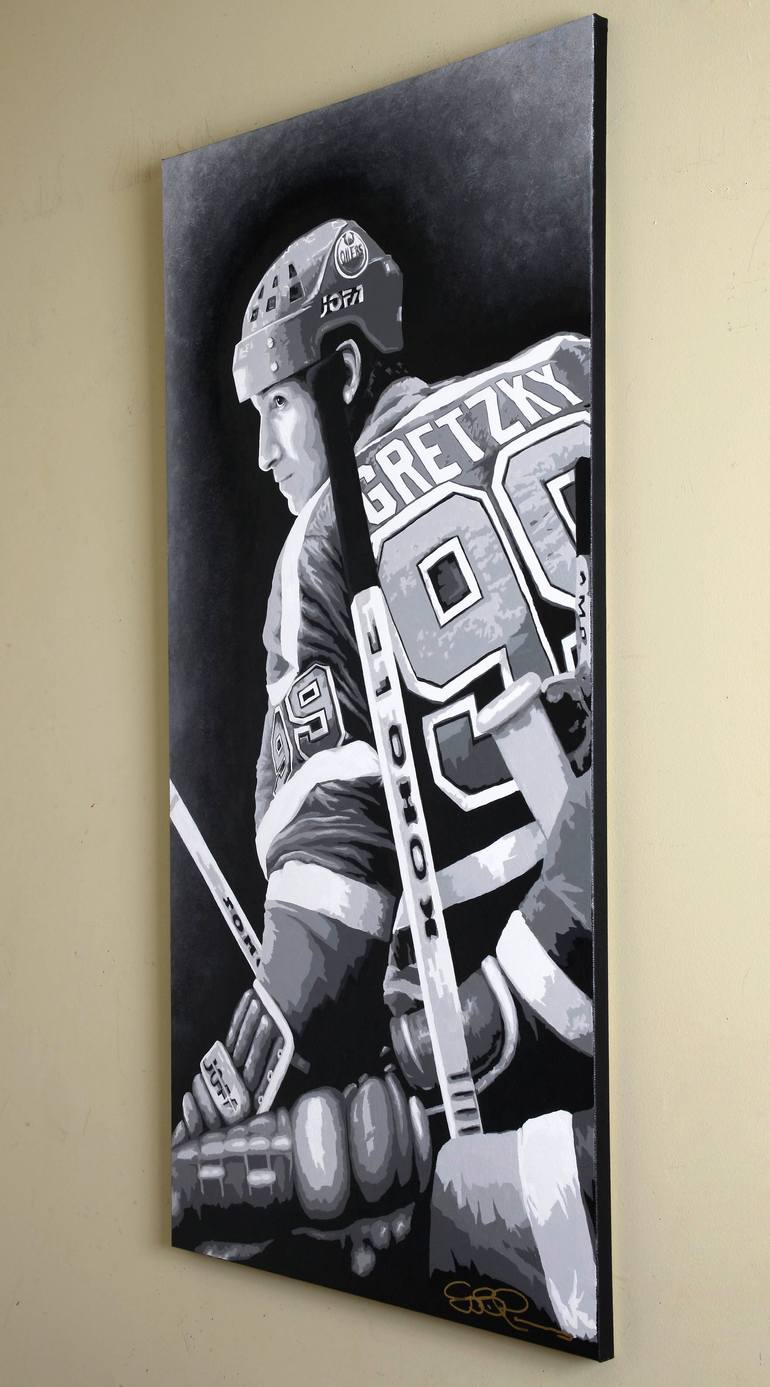 Original Figurative Sports Painting by Guy B Roames