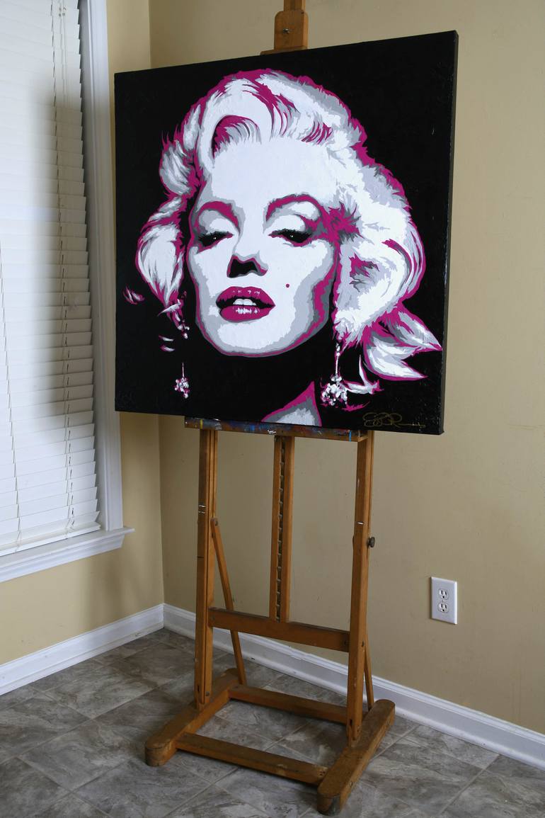 Original Pop Culture/Celebrity Painting by Guy B Roames