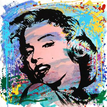 Print of Abstract Expressionism Pop Culture/Celebrity Paintings by Guy B Roames