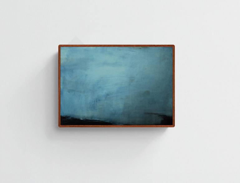 Original Contemporary Seascape Painting by Mechelle Rene