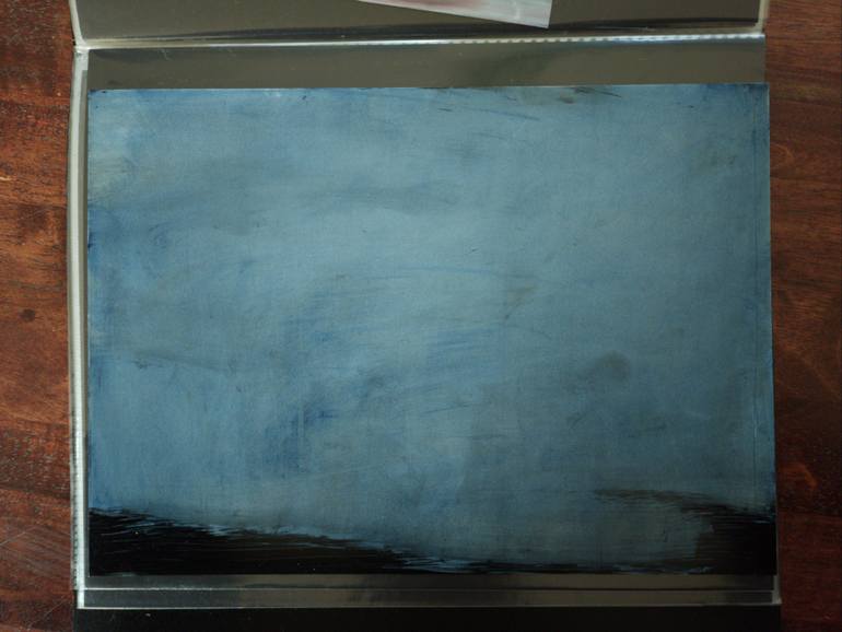 Original Contemporary Seascape Painting by Mechelle Rene