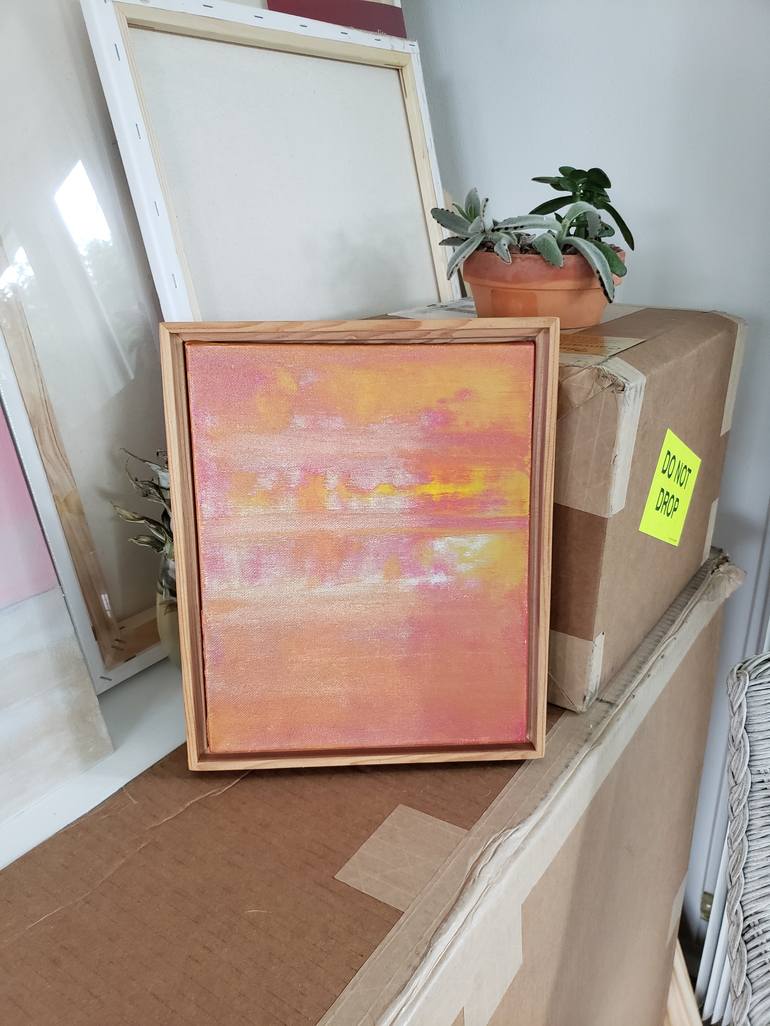 Original Abstract Painting by Mechelle Rene