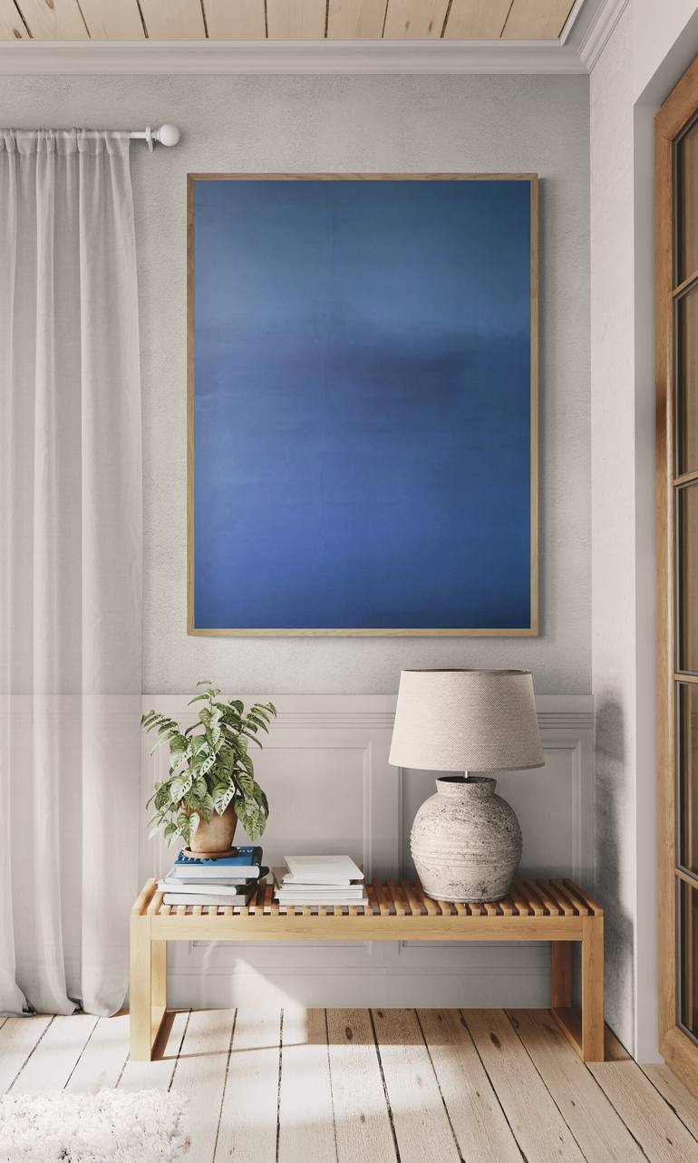 Original Minimalism Abstract Painting by Mechelle Rene