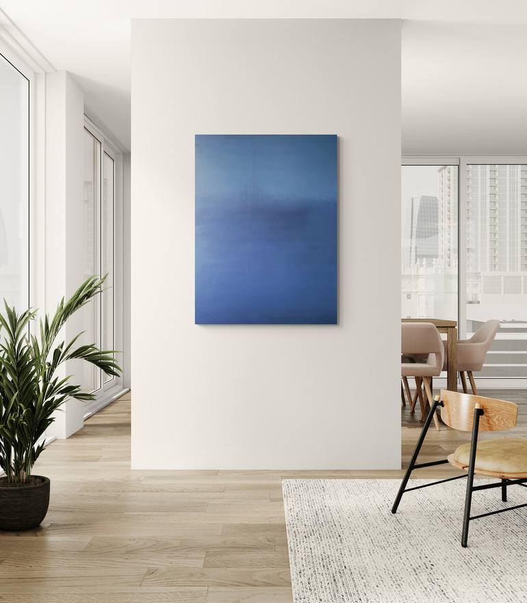 Original Minimalism Abstract Painting by Mechelle Rene