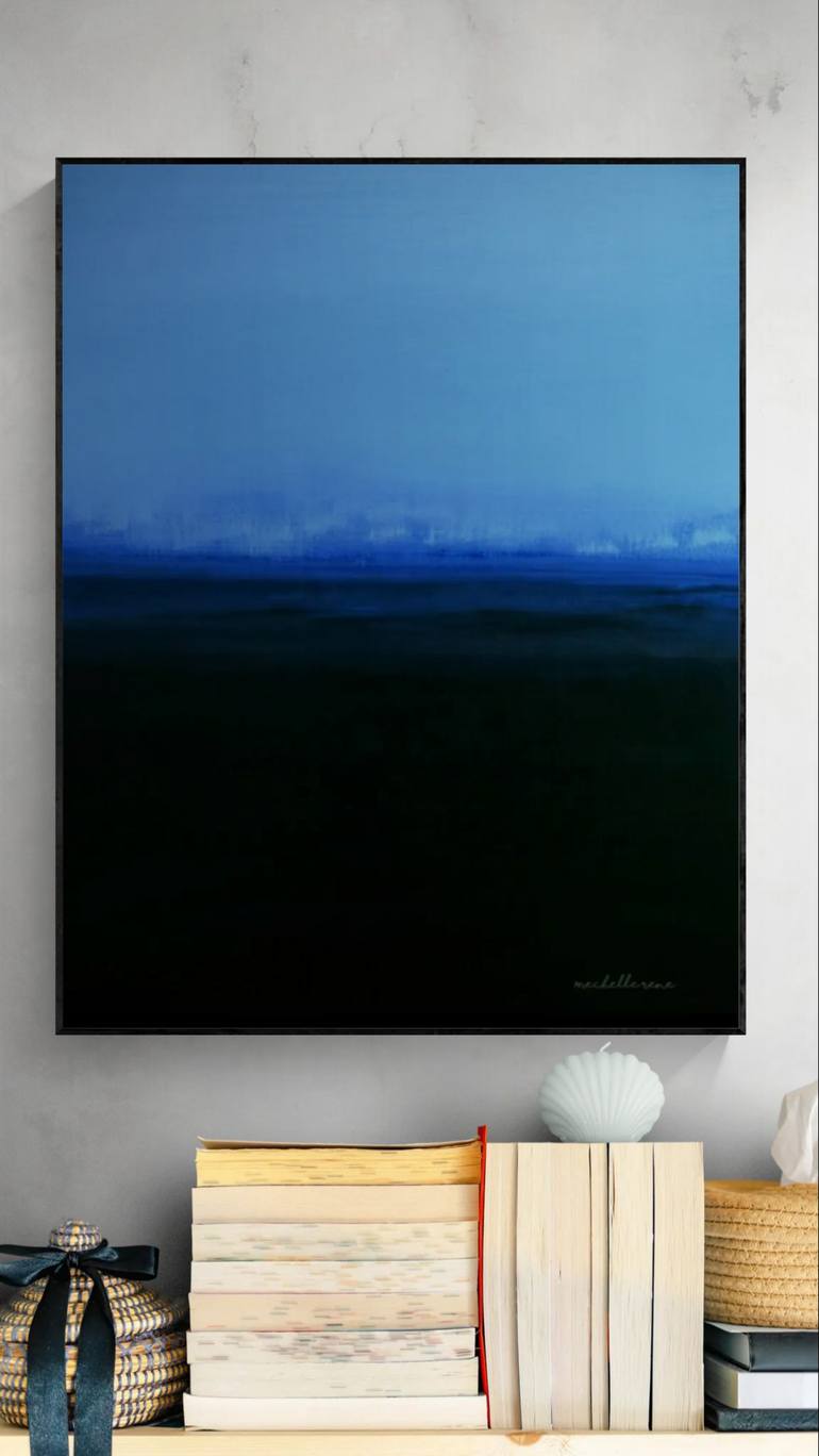 Original Expressionism Abstract Painting by Mechelle Rene
