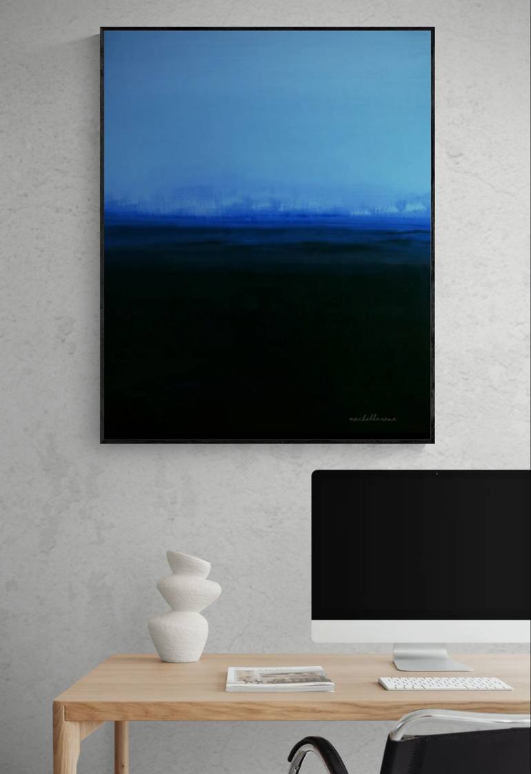 Original Expressionism Abstract Painting by Mechelle Rene