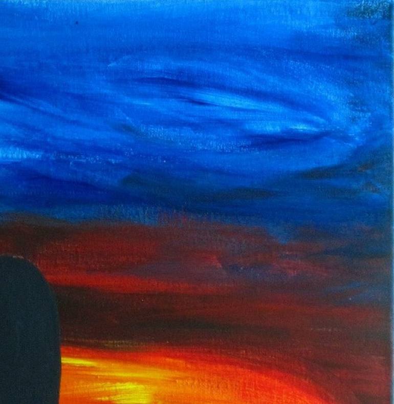 Original Expressionism Love Painting by Teresa Albert