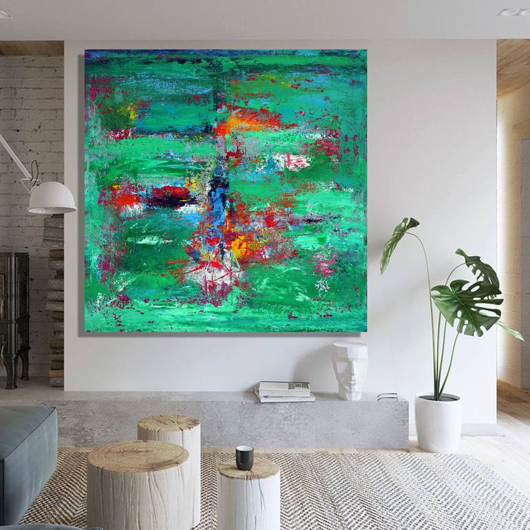 Original Abstract Painting by Veljko Martinovic