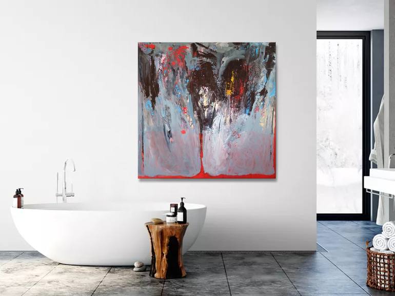 Original Abstract Painting by Veljko Martinovic