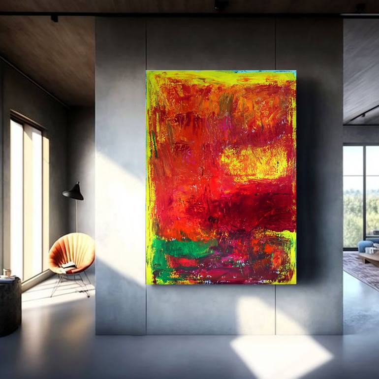 Original Abstract Painting by Veljko Martinovic