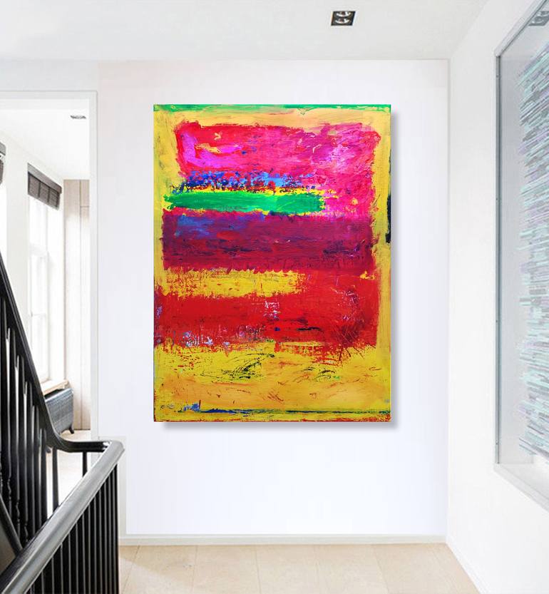 Original Abstract Painting by Veljko Martinovic