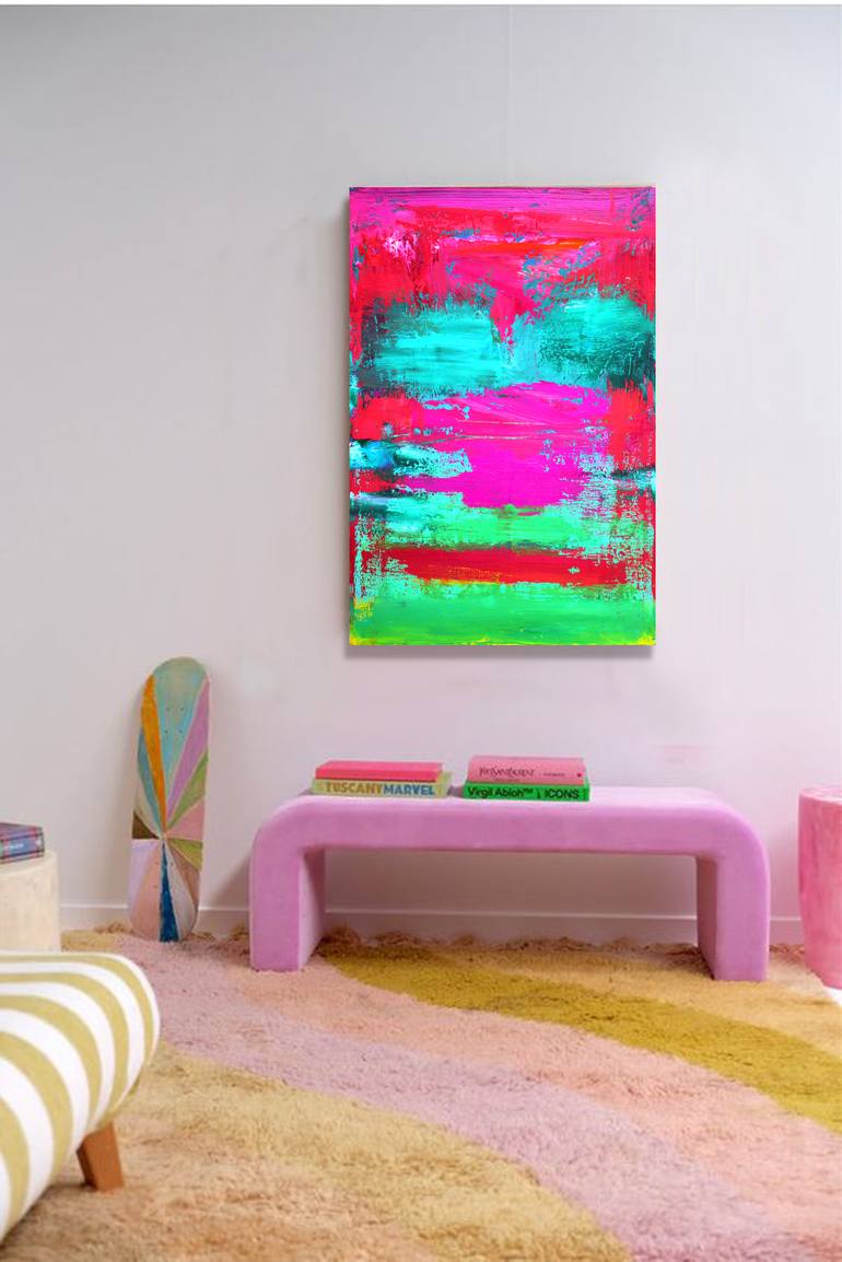 Original Abstract Painting by Veljko Martinovic