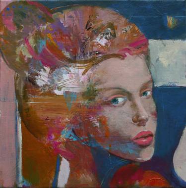 Original Abstract Expressionism Portrait Paintings by Veljko Martinovic
