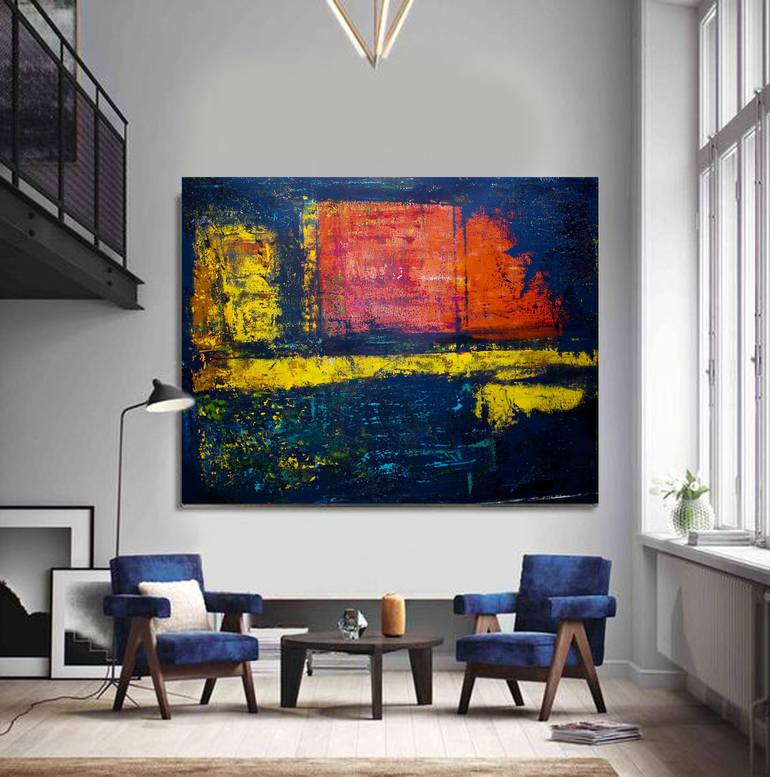 Original Modern Abstract Painting by Veljko Martinovic