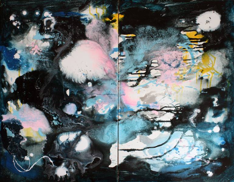 Original Abstract Painting by Veljko Martinovic