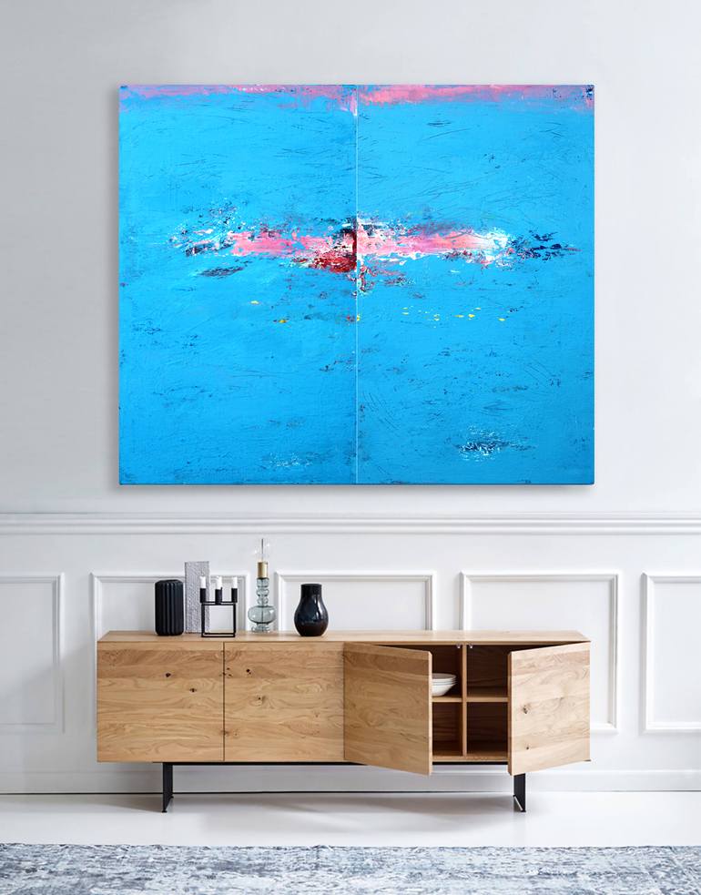 Original Fine Art Abstract Painting by Veljko Martinovic