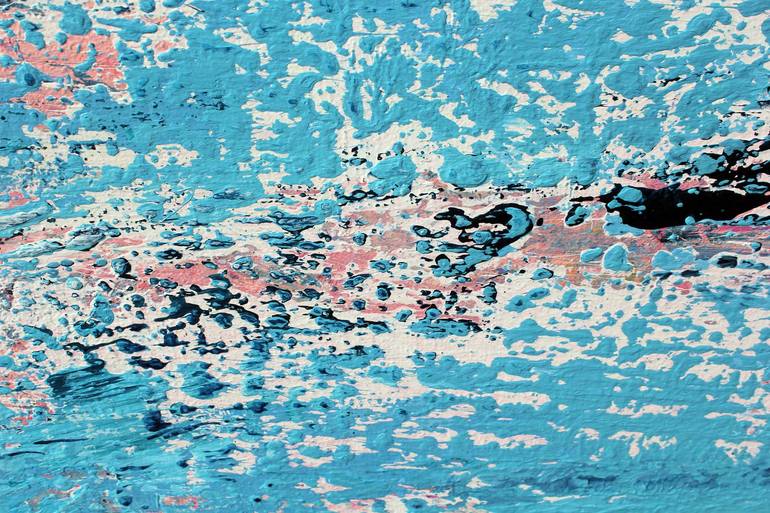 Original Abstract Expressionism Abstract Painting by Veljko Martinovic