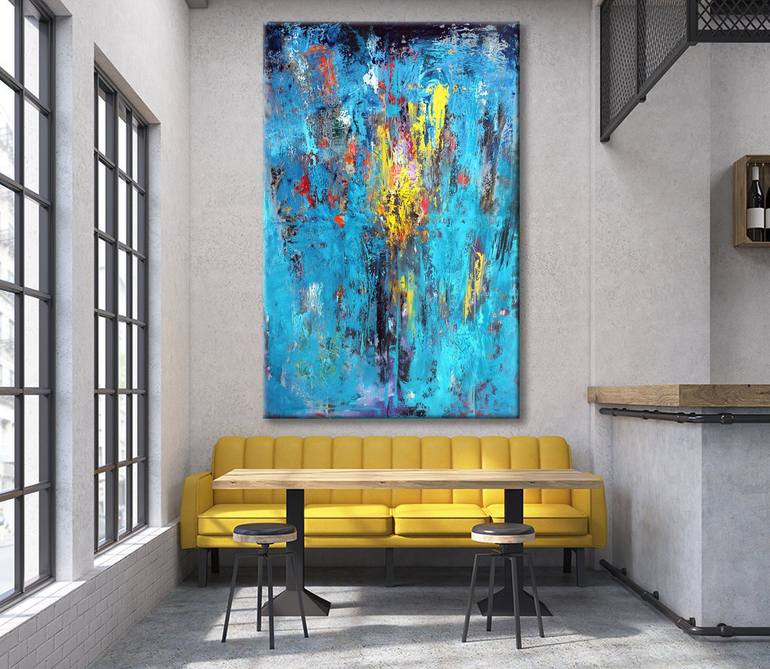 Original Abstract Painting by Veljko Martinovic