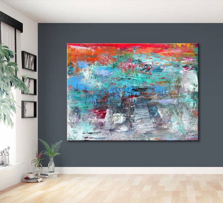 Original Abstract Painting by Veljko Martinovic