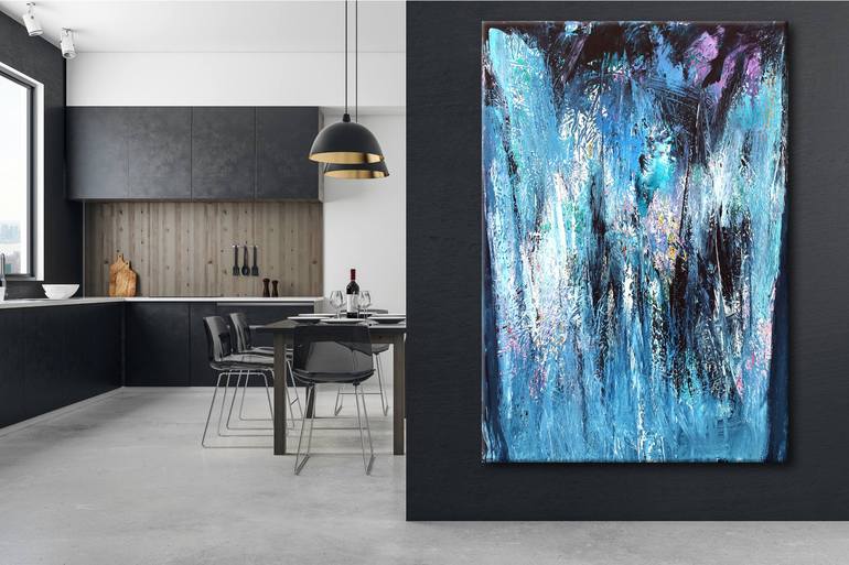 Original Fine Art Abstract Painting by Veljko Martinovic