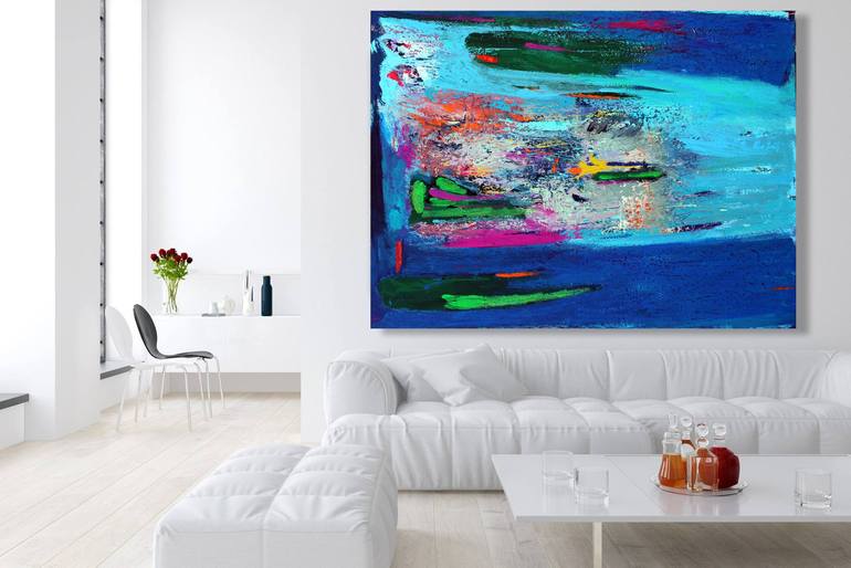 Original Modern Abstract Paintings by Veljko Martinovic