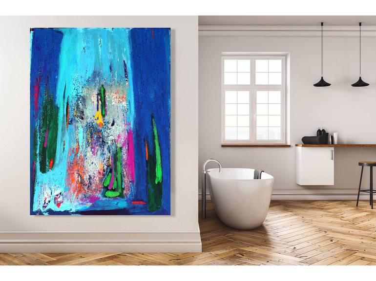 Original Abstract Painting by Veljko Martinovic