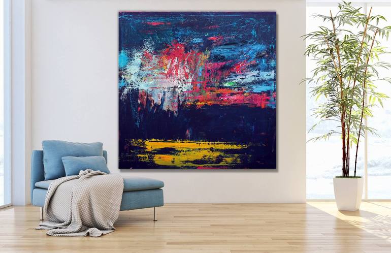 Original Abstract Painting by Veljko Martinovic