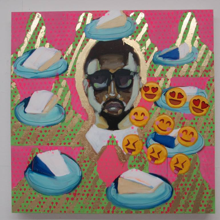 Original Pop Art Pop Culture/Celebrity Painting by Megan Coonelly