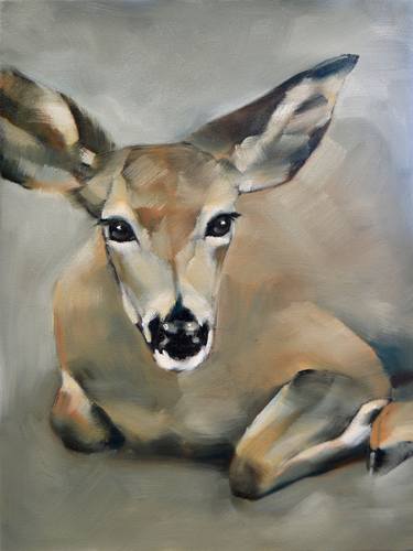 Original Animal Painting by Cheryl Wilson