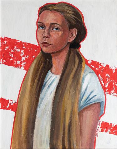 Original Portrait Painting by Daria Shtaldeker