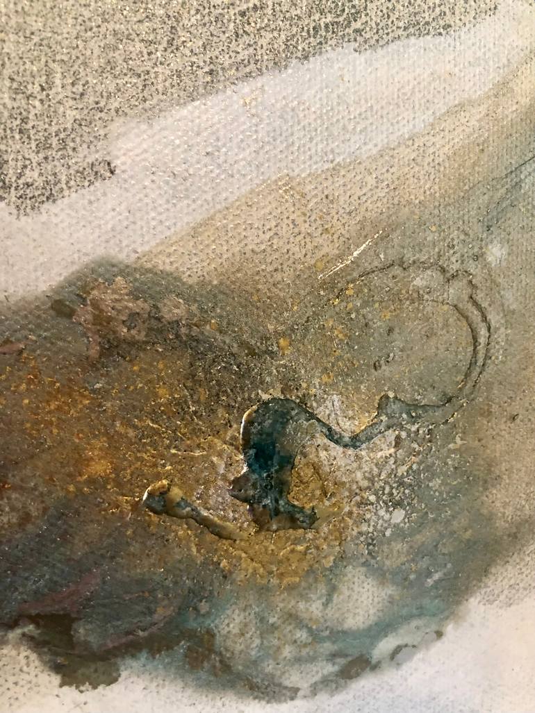 Original Abstract Mixed Media by Tamara Bettencourt