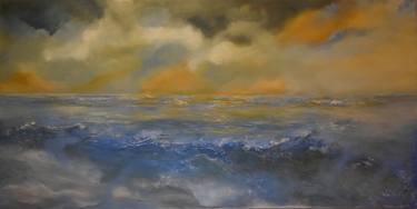 Original Abstract Seascape Paintings by Tamara Bettencourt