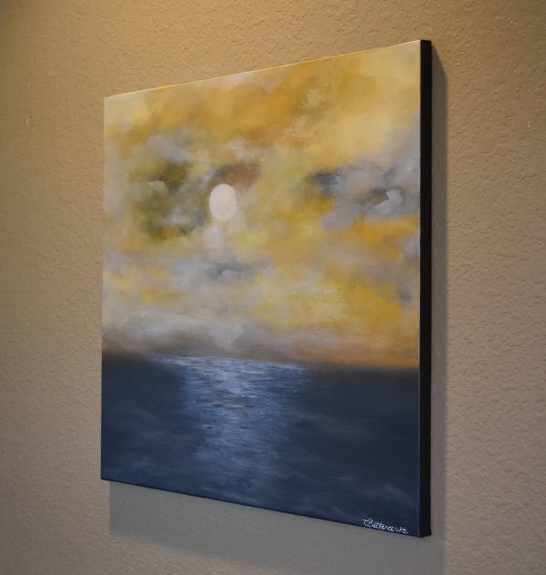 Original Conceptual Seascape Painting by Tamara Bettencourt