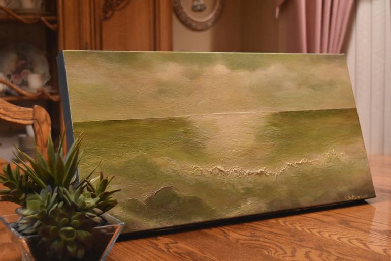 Original Abstract Seascape Painting by Tamara Bettencourt