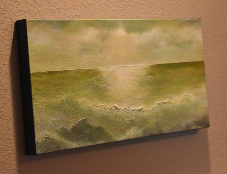 Original Abstract Seascape Painting by Tamara Bettencourt