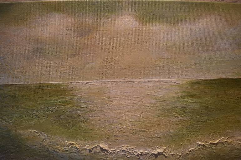 Original Abstract Seascape Painting by Tamara Bettencourt