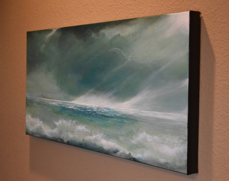 Original Impressionism Seascape Painting by Tamara Bettencourt