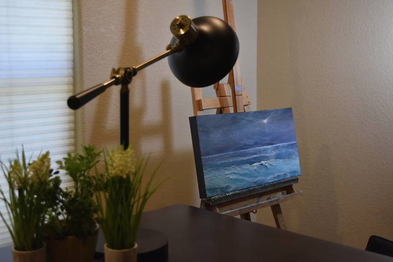 Original Impressionism Seascape Painting by Tamara Bettencourt