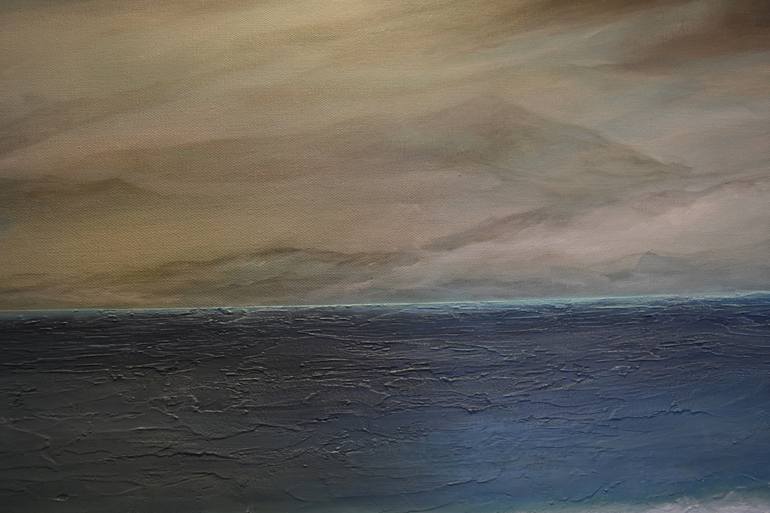Original Impressionism Seascape Painting by Tamara Bettencourt