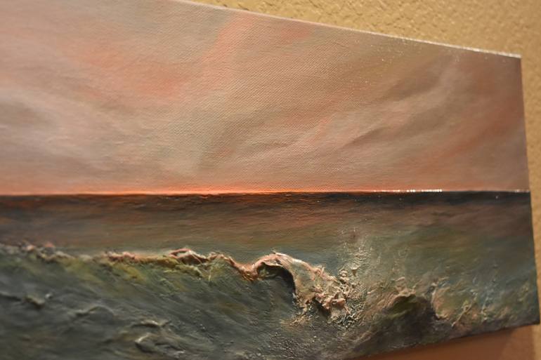 Original Impressionism Seascape Painting by Tamara Bettencourt