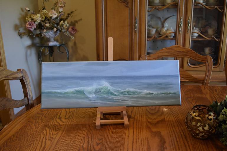 Original Impressionism Seascape Painting by Tamara Bettencourt