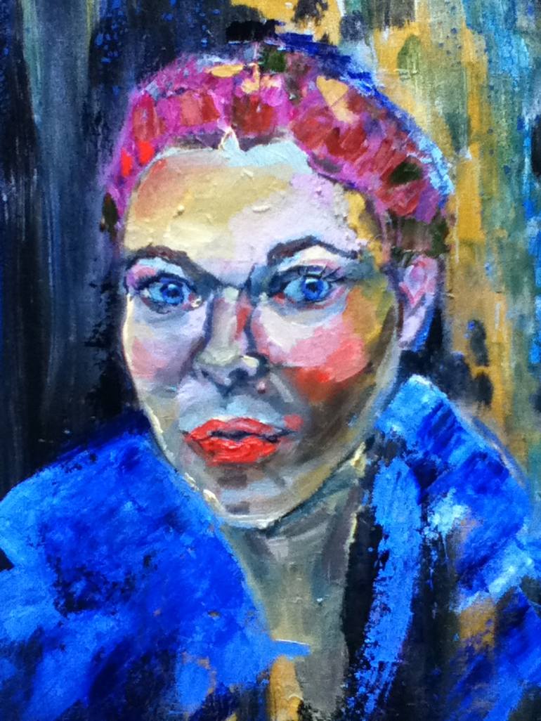 Actress Painting by Gaya Kairos | Saatchi Art