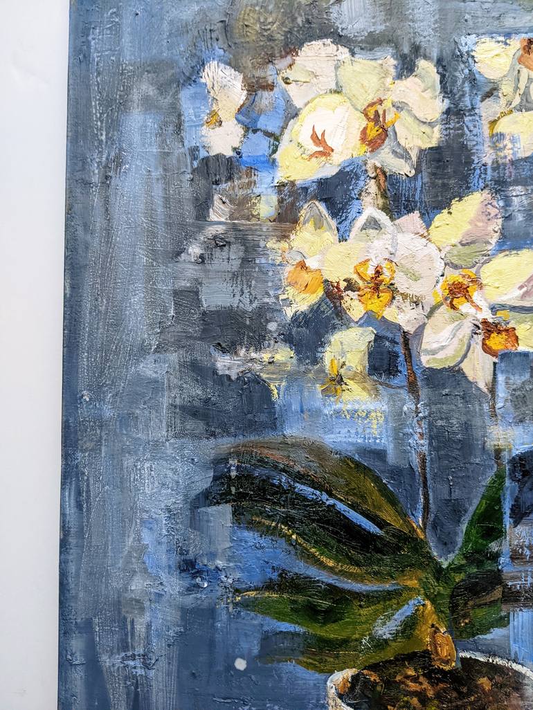 Original Floral Painting by Gaya Kairos