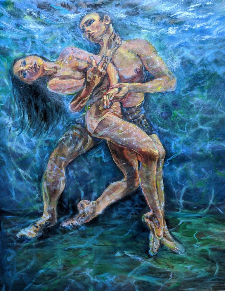 Original Erotic Painting by Gaya Kairos
