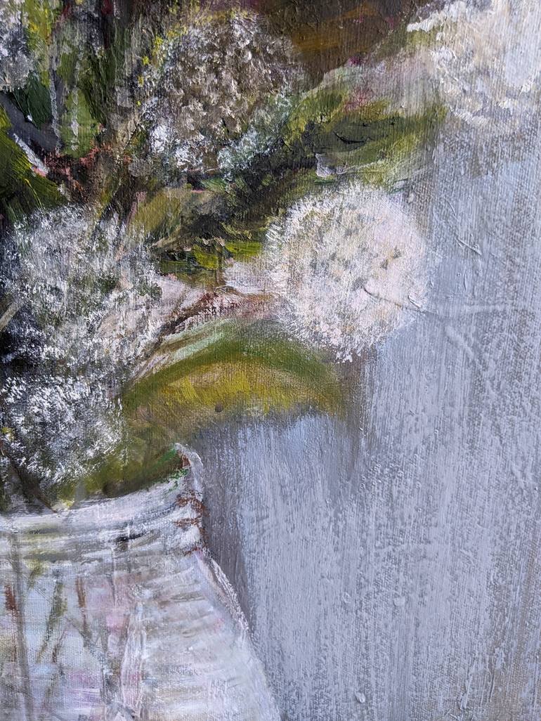 Original Impressionism Floral Painting by Gaya Kairos